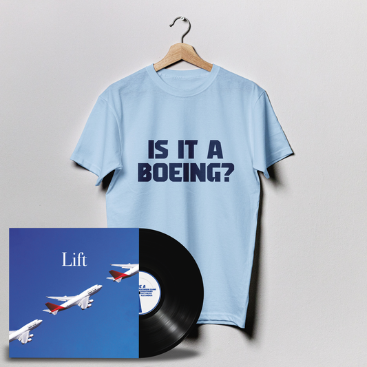 TOAST CLUB - Is It A Boeing? - T-Shirt + LP Bundle